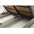 Hanah Home Ram za krevet Vitalia, 160x110x200 cm, Svetlosivi
