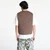 Telovnik FTSHP Silver Lining Quilted Vest UNISEX Brown XS
