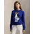 Polo Ralph Lauren Pulover  kraljevo modra / svetlo rjava / rdeča / bela