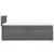 vidaXL Box spring postelja z vzmetnico temno siva 90x200 cm blago