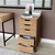 Hanah Home Komoda Atlas 1600-62, 40x77,4x55 cm, Braon