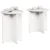 Kava Stol 2 pcs Bijelo
