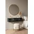 Hanah Home komoda Rany 120, 120 cm, antracit / zlatna