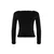 Trendyol Milla ženska bluza Twoaw26Bz00106, crna-black