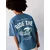 MANGO KIDS Majica A2CAR  kraljevo modra / bela
