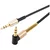 hoco. Audio kabel 3.5 mm, dužina 1.0 metar, crna - UPA02 Spring Audio AUX BK