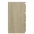 Vidaxl Nočna omarica sonoma hrast 40x35x62,5 cm konstruiran les