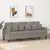 Vidaxl Trosed taupe 180 cm blago