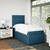 vidaXL vidaXL Box spring postelja z vzmetnico modra 90x190 cm žamet, (21307253)