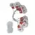 LED spoljni lanac 10xLED/2xAA 1,65 m IP44 topla bela Deda Mraz