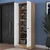 Hanah home Ormar 59,8x182,8x37,5cm Orah