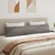 Jastučići za sofu 2 pcs Sivo-smeđa 200 x 40 cm tkanina