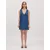 EDITED Obleka Xristina modra/moder denim