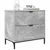 Noćni ormarić Beton siva 63.5 x 36 x 61 cm Konstruirano drvo