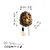 Opviq Zidna lampa E27 Socket