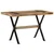Vidaxl Jedilna miza 120x60x76 cm robusten mangov les