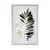 Plakat minimalistična praprot - 30x45 white