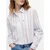 Tommy Jeans Bluza pastelno modra/jastog/off-bela