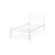 Woody Fashion Single Bedstead K70 - White (100 x 200)