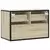 TV ormarić boja hrasta 60x31x39,5 cm konstruirano drvo i metal