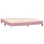 Vidaxl Box Spring postelja brez vzmetnico roza 200x210 cm Velvet