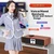 Saunsui Bluetooth zvučnik sa 2 mikrofona T73P, 1200 W, Braon