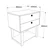 Hanah Home Fiokar 80x85x52cm Orah
