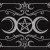 Preproga ALCHEMY GOTHIC - Triple Moon - RUG2