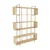 Hanah Home Bruti Oak Gold Polica za knjige 120x180x29.6cm, Bež