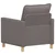 Vidaxl Kavč Taupe 76 x 81 x 87,5 cm Blago