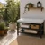 Hanah Home cipelarnik Lotus, 30 cm, krem