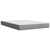 Vidaxl Box spring postelja z vzmetnico svetlo siva 140x200 cm blago