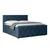 Livetastic BOXSPRING POSTELJA 180 cm  x 200 cm , les, kovina, umetna masa, tekstil modra