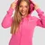 GymBeam Women‘s Limitless Zip Up Hoodie Dragonfruit