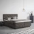 Premium Living Postelja Boxspring Cordoba, Temno Rjava, 160x200