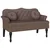 vidaXL Chesterfield klop Rjava 120,5 x 65 x 75 cm Umjetno usnje
