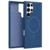 Velvet Touch MagSafe maska za Samsung Galaxy S22 Ultra - Plava