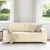 Vidaxl Dvosed kremne barve 180x77x82 cm žametno blago