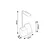 Rabalux Stona lampa Cerie, wireless punjač za mobilni, dimabilna, LED 4W, 3000-6500K, Bela