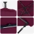 Suncobran S LED lampica Bordeaux Crvena 294 x 200 x 270 cm