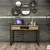 Hanah home Radni sto 105x77x55cm Bež-Crni