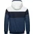 Ragwear Zunanja jakna modra/mornarska/rdeča/bela