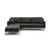 Atelier del Sofa Ugaona garnitura Reya Tamnosiva