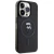 Originalen ovitek Karl Lagerfeld IML Ikonik MagSafe za iPhone 15 Pro Max - črn