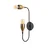 Opviq Zidna lampa 2 x E27 Max 40, Siva