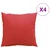 Jastuci za sofu 4 kom crveni 60 x 60 cm od tkanine
