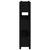 Sadilica crna 77 x 25 x 104,5 cm od masivne borovine