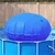 Zimski Bazen Jastuk Plava O 220 x 140 cm PVC