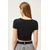 Olalook Ženska majica TSH-19000801, Crna