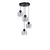 Opviq Luster 2615594, Crni